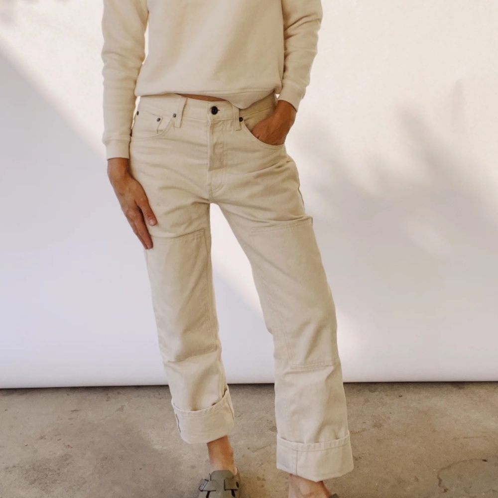 TRADE Hey Gang Natural Kneepatch Jeans Size 26